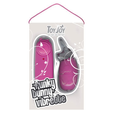 Toy Joy Funky Bunny Vibrette, темно-розовый - фото, отзывы Toy Joy Funky Bunny Vibrette, темно-розовый - фото, отзывы
