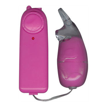 Toy Joy Funky Bunny Vibrette, темно-розовый, Виброяйцо в форме кролика Toy Joy Funky Bunny Vibrette, темно-розовый, Виброяйцо в форме кролика