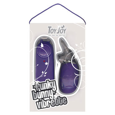 Toy Joy Funky Bunny Vibrette, фиолетовый - фото, отзывы Toy Joy Funky Bunny Vibrette, фиолетовый - фото, отзывы