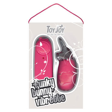 Toy Joy Funky Bunny Vibrette, розовый - фото, отзывы Toy Joy Funky Bunny Vibrette, розовый - фото, отзывы