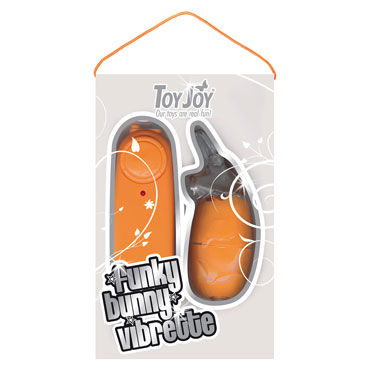 Toy Joy Funky Bunny Vibrette, оранжевый - фото, отзывы Toy Joy Funky Bunny Vibrette, оранжевый - фото, отзывы