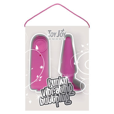 Toy Joy Funky Vibrating, темно-розовая - фото, отзывы Toy Joy Funky Vibrating, темно-розовая - фото, отзывы