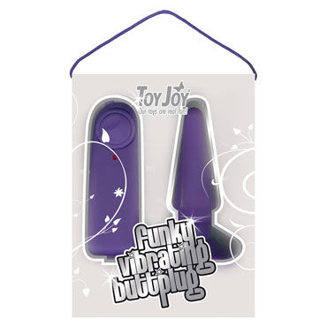 Toy Joy Funky Vibrating, фиолетовая - фото, отзывы Toy Joy Funky Vibrating, фиолетовая - фото, отзывы