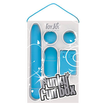 Toy Joy Funky Fun Box, голубой - фото, отзывы Toy Joy Funky Fun Box, голубой - фото, отзывы