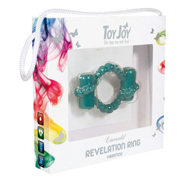 Toy Joy Revelation Ring Emerald - фото, отзывы Toy Joy Revelation Ring Emerald - фото, отзывы