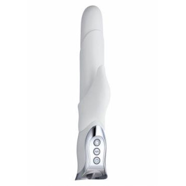 Vibe Therapy Zenith, белый, Вибратор с функцией вращения и клиторальным стимулятором Vibe Therapy Zenith, белый, Вибратор с функцией вращения и клиторальным стимулятором