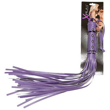 X-play Disciplinarian Whip - Кожаная плеть - купить в секс шопе X-play Disciplinarian Whip - Кожаная плеть - купить в секс шопе