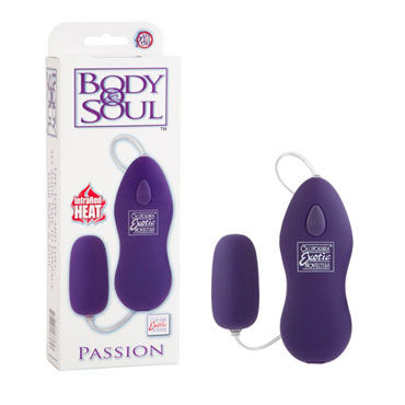 California Exotic Body & Soul Passion, фиолетовое, Двухскоростное виброяйцо California Exotic Body & Soul Passion, фиолетовое, Двухскоростное виброяйцо