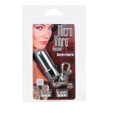 California Exotic Micro Vibro Keychains - Вибропуля на цепочке с карабином - купить в секс шопе California Exotic Micro Vibro Keychains - Вибропуля на цепочке с карабином - купить в секс шопе
