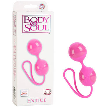 California Exotic Body & Soul Entice, розовые, Вагинальные шарики California Exotic Body & Soul Entice, розовые, Вагинальные шарики