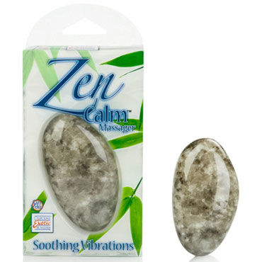 California Exotic Zen Calm, серый, Вибромассажер в форме камня California Exotic Zen Calm, серый, Вибромассажер в форме камня