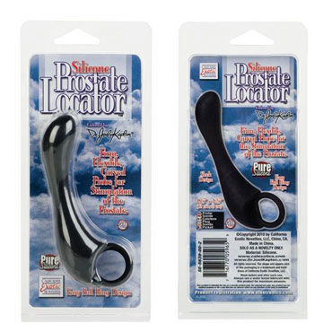 California Exotic Silicone Prostate Locater - Гладкий массажер простаты от доктора Каплана - купить в секс шопе California Exotic Silicone Prostate Locater - Гладкий массажер простаты от доктора Каплана - купить в секс шопе
