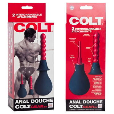 California Exotic Colt Anal Douche - Гигиенический душ с двумя насадками - купить в секс шопе California Exotic Colt Anal Douche - Гигиенический душ с двумя насадками - купить в секс шопе