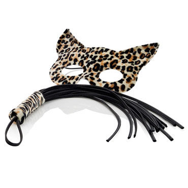 California Exotic Passion Play Kitty Kat Mask & Whip - фото, отзывы California Exotic Passion Play Kitty Kat Mask & Whip - фото, отзывы