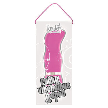 Toy Joy Funky Vibelicious G-Spot, темно-розовый - фото, отзывы Toy Joy Funky Vibelicious G-Spot, темно-розовый - фото, отзывы