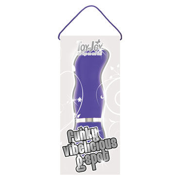 Toy Joy Funky Vibelicious G-Spot, фиолетовый - фото, отзывы Toy Joy Funky Vibelicious G-Spot, фиолетовый - фото, отзывы