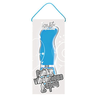 Toy Joy Funky Vibelicious G-Spot, голубой - фото, отзывы Toy Joy Funky Vibelicious G-Spot, голубой - фото, отзывы