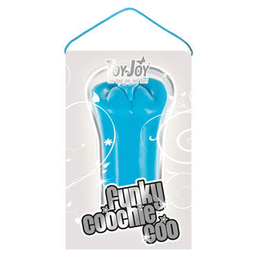 Toy Joy Funky Coochie Coo, голубой - Компактный мастурбатор-вагина - купить в секс шопе Toy Joy Funky Coochie Coo, голубой - Компактный мастурбатор-вагина - купить в секс шопе