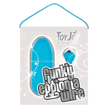 Toy Joy Funky Egg On A Wire, голубое - фото, отзывы Toy Joy Funky Egg On A Wire, голубое - фото, отзывы