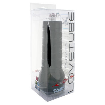 Toy Joy Love tube Playpal Vibrating Power Pussy - Вибрирующий мастурбатор-вагина - купить в секс шопе Toy Joy Love tube Playpal Vibrating Power Pussy - Вибрирующий мастурбатор-вагина - купить в секс шопе