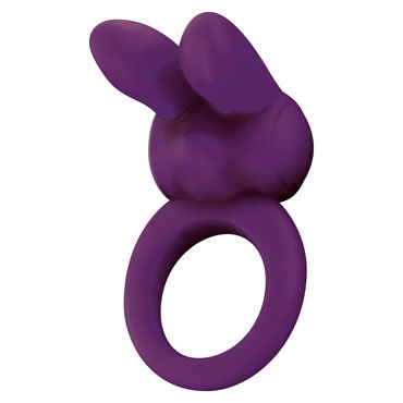 Toy Joy Eos The Rabbit C-Ring, фиолетовое, Эрекционное кольцо с клиторальным стимулятором Toy Joy Eos The Rabbit C-Ring, фиолетовое, Эрекционное кольцо с клиторальным стимулятором