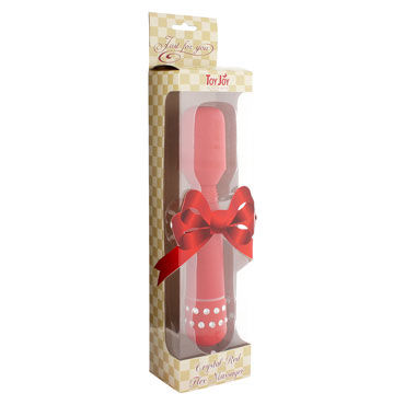 Toy Joy Crystal Flex Massager, красный, Массажер для стимуляции всех эрогенных зон Toy Joy Crystal Flex Massager, красный, Массажер для стимуляции всех эрогенных зон