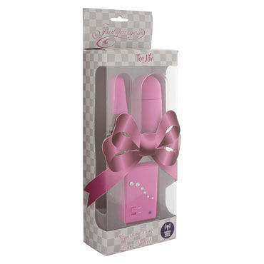 Toy Joy Crystal Duo Bullet, розовые, Два виброяичка Toy Joy Crystal Duo Bullet, розовые, Два виброяичка