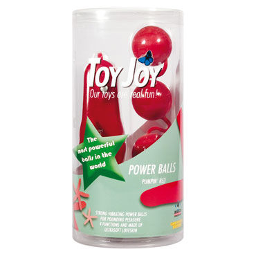 Toy Joy Power Balls, красные - фото, отзывы Toy Joy Power Balls, красные - фото, отзывы