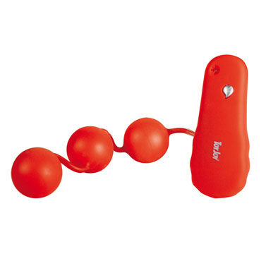 Toy Joy Power Balls, красные, Вагинальные шарики с вибрацией Toy Joy Power Balls, красные, Вагинальные шарики с вибрацией