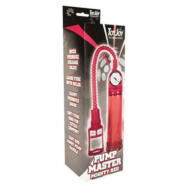 Toy Joy Pump Master, красная - фото, отзывы Toy Joy Pump Master, красная - фото, отзывы