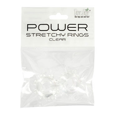 Toy Joy Power Stretchy Rings, прозрачный - фото, отзывы Toy Joy Power Stretchy Rings, прозрачный - фото, отзывы