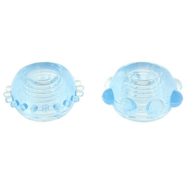 Toy Joy Power Stretchy Rings, голубой, Набор эрекционных колец на пенис Toy Joy Power Stretchy Rings, голубой, Набор эрекционных колец на пенис
