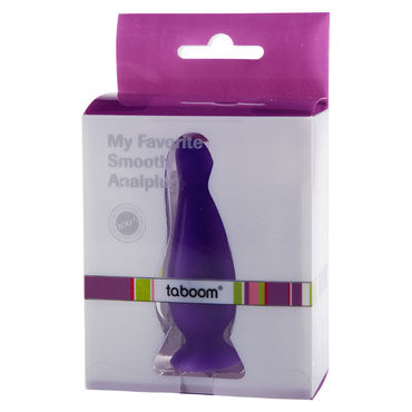 Taboom My Favorite Smooth Analplug, фиолетовая - фото, отзывы Taboom My Favorite Smooth Analplug, фиолетовая - фото, отзывы