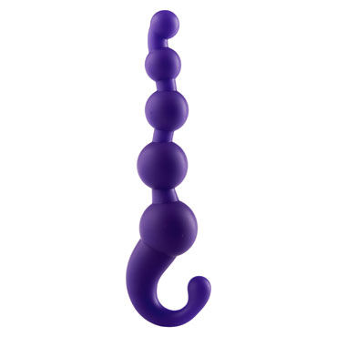 Taboom My Favorite Anal Chain, фиолетовая, Анальная цепочка с удобной рукояткой Taboom My Favorite Anal Chain, фиолетовая, Анальная цепочка с удобной рукояткой
