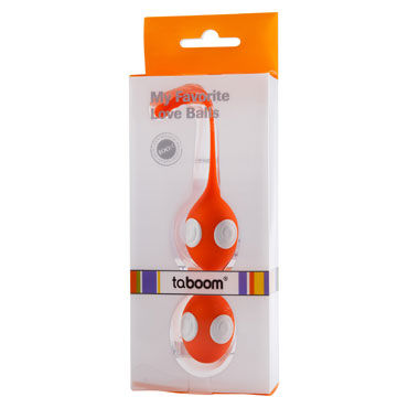 Taboom My Favorite Love Balls, оранжевые - фото, отзывы Taboom My Favorite Love Balls, оранжевые - фото, отзывы