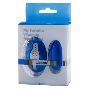Taboom My Favorite Vibrating Maxi Bullet, синее - фото, отзывы Taboom My Favorite Vibrating Maxi Bullet, синее - фото, отзывы