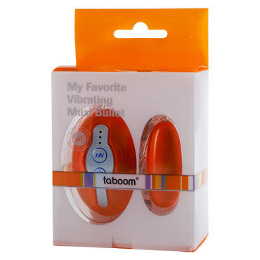 Taboom My Favorite Vibrating Maxi Bullet, оранжевое - фото, отзывы Taboom My Favorite Vibrating Maxi Bullet, оранжевое - фото, отзывы