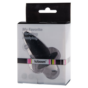 Taboom My Favorite Vibrating Analplug, черный - фото, отзывы Taboom My Favorite Vibrating Analplug, черный - фото, отзывы
