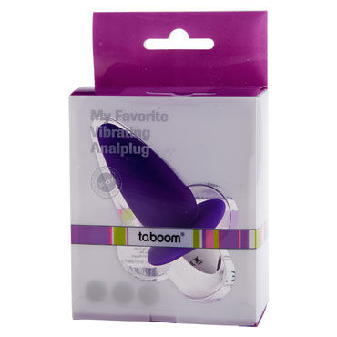 Taboom My Favorite Vibrating Analplug, фиолетовый - фото, отзывы Taboom My Favorite Vibrating Analplug, фиолетовый - фото, отзывы