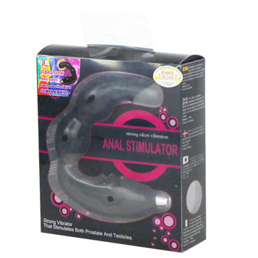 Baile Anal Stimulator Strong Vibrator - Массажер для двойной стимуляции простаты - купить в секс шопе Baile Anal Stimulator Strong Vibrator - Массажер для двойной стимуляции простаты - купить в секс шопе