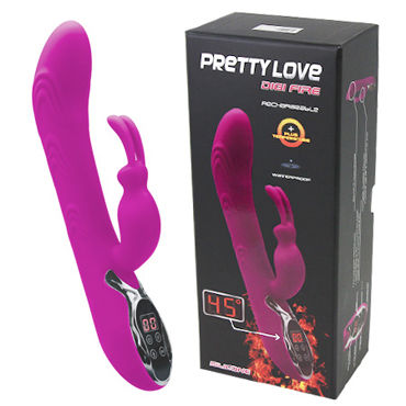 Baile Pretty Love Digi Fire, Перезаряжаемый вибратор с подогревом Baile Pretty Love Digi Fire, Перезаряжаемый вибратор с подогревом