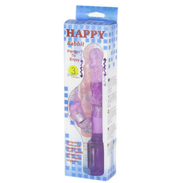 Baile Happy Rabbit - Многофункциональный вибратор - купить в секс шопе Baile Happy Rabbit - Многофункциональный вибратор - купить в секс шопе