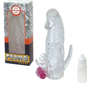 Baile Penis Sleeve, Вибронасадка на пенис Baile Penis Sleeve, Вибронасадка на пенис