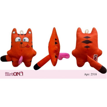 Flirt On Рыжий Кот, Забавный брелок Flirt On Рыжий Кот, Забавный брелок