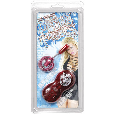 Doc Johnson Petit Treats, красный - Миниатюрное виброяйцо - купить в секс шопе Doc Johnson Petit Treats, красный - Миниатюрное виброяйцо - купить в секс шопе