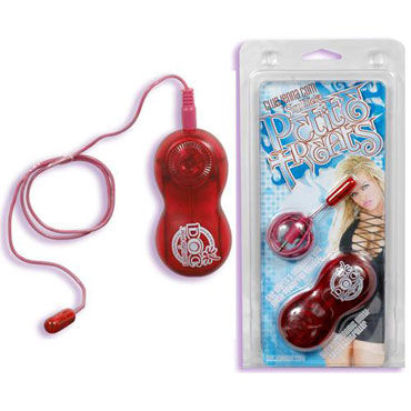 Doc Johnson Petit Treats, красный, Миниатюрное виброяйцо Doc Johnson Petit Treats, красный, Миниатюрное виброяйцо