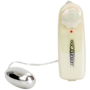 Doc Johnson Vibrating Bullet, серебристое - фото, отзывы Doc Johnson Vibrating Bullet, серебристое - фото, отзывы