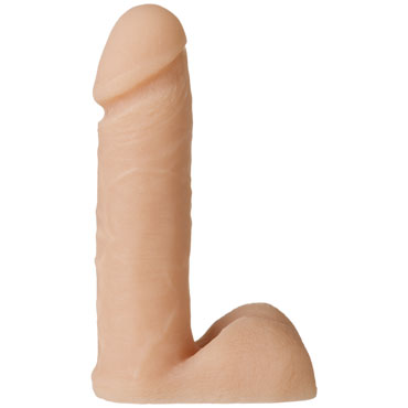 Doc Johnson Vac-U-Lock Realistic Cock 15 см, телесный - фото, отзывы Doc Johnson Vac-U-Lock Realistic Cock 15 см, телесный - фото, отзывы
