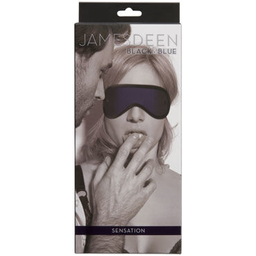Doc Johnson James Deen Black&Blue Sensation - Маска на глаза - купить в секс шопе Doc Johnson James Deen Black&Blue Sensation - Маска на глаза - купить в секс шопе