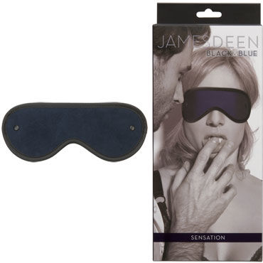 Doc Johnson James Deen Black&Blue Sensation, Маска на глаза Doc Johnson James Deen Black&Blue Sensation, Маска на глаза